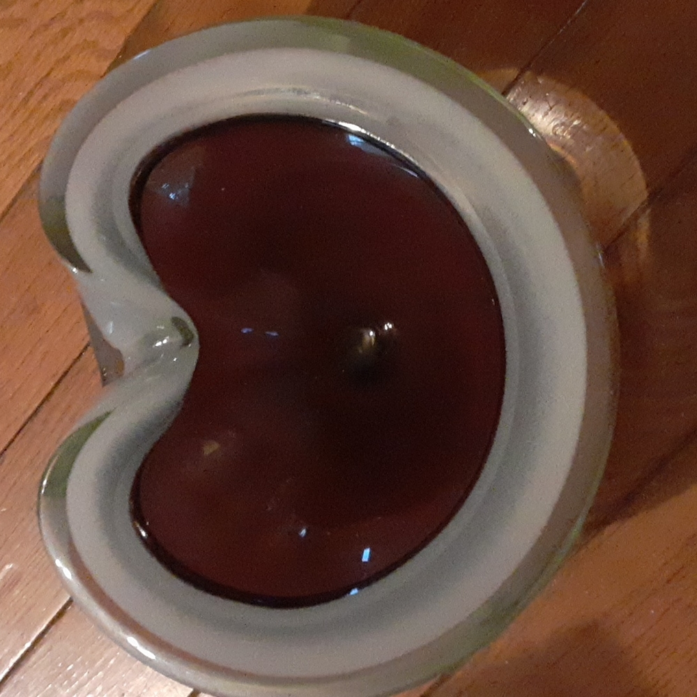 Beautiful vintage murano glass bowl